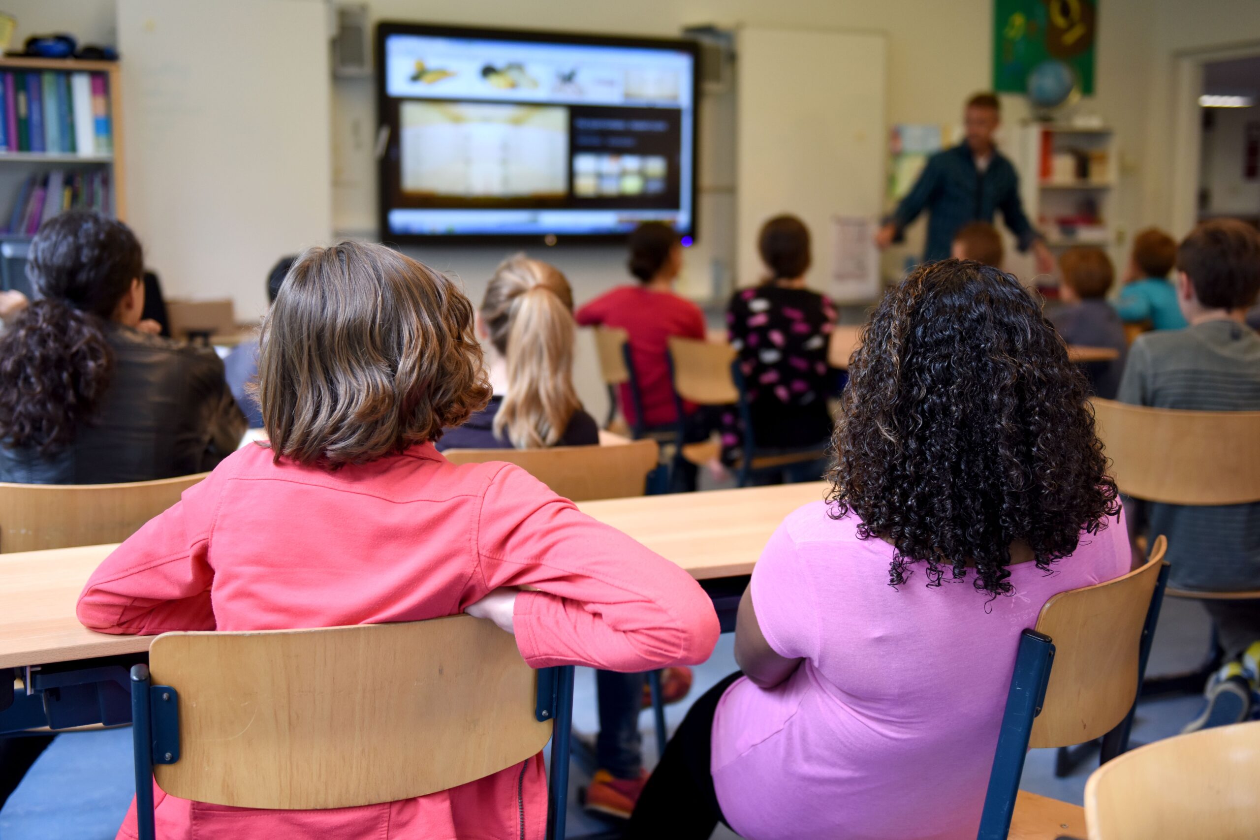 Students in classroom